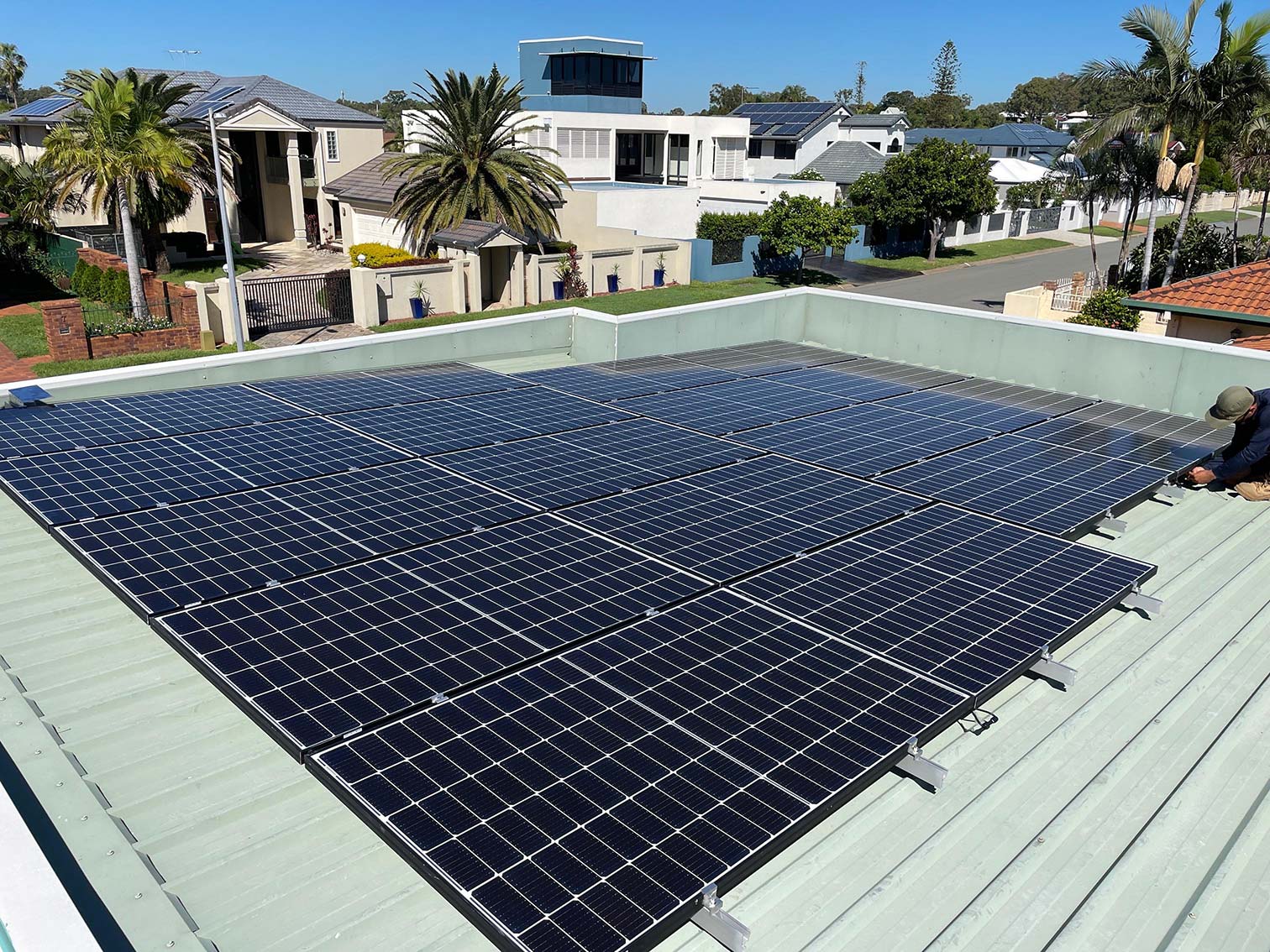 Apex Renewables Solar Installation