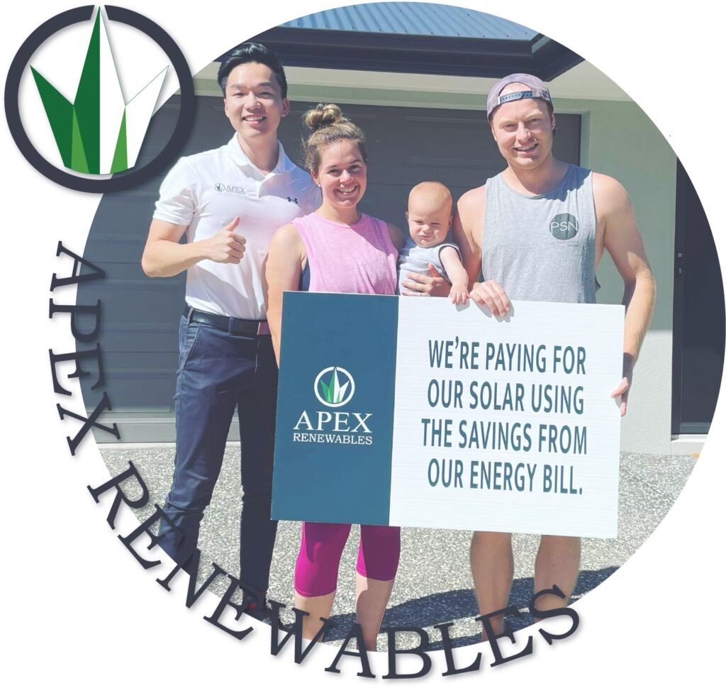 Jacky with Customers Apex Renewables